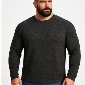 Marc Anthony Black Slim-Fit Long Sleeve Shirt — Size XXL